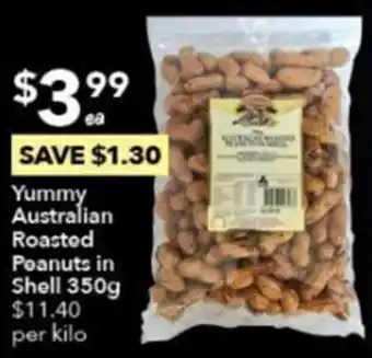 Ritchies Yummy Australian Roasted Peanuts in Shell 350g offer