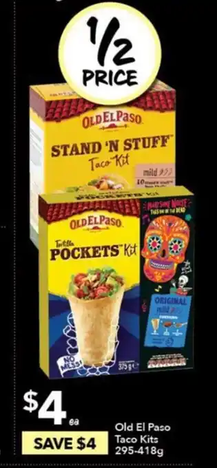 Old El Paso Taco Kits 295-418g