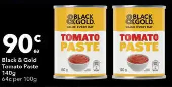 Ritchies Black & Gold Tomate Paste 140g offer
