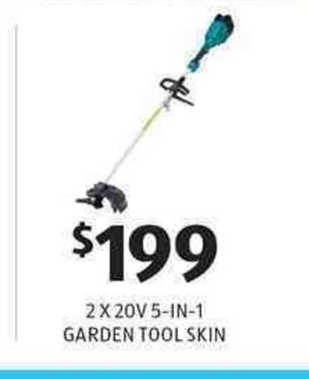 ALDI 2 x 20V 5-in-1 Garden Tool Skin offer