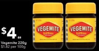 Ritchies Vegemite 220g offer