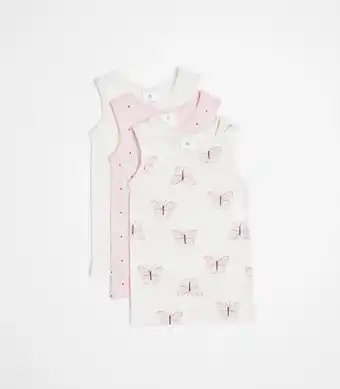 Target Baby Organic Cotton Vests 3 Pack - Butterflies offer