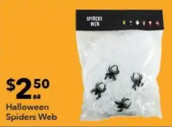 Ritchies Halloween Spiders Web offer