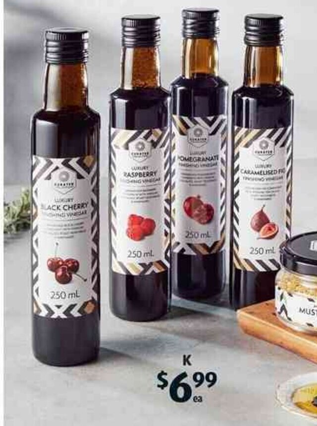 Finishing Vinegars 250ml offer at ALDI