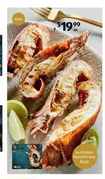 Whole Split Moreton Bay Bugs 2pk/340g