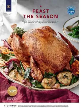 ALDI Whole Turkey 3.8kg offer