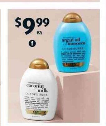 ALDI OGX Shampoo or Conditioner 385ml offer
