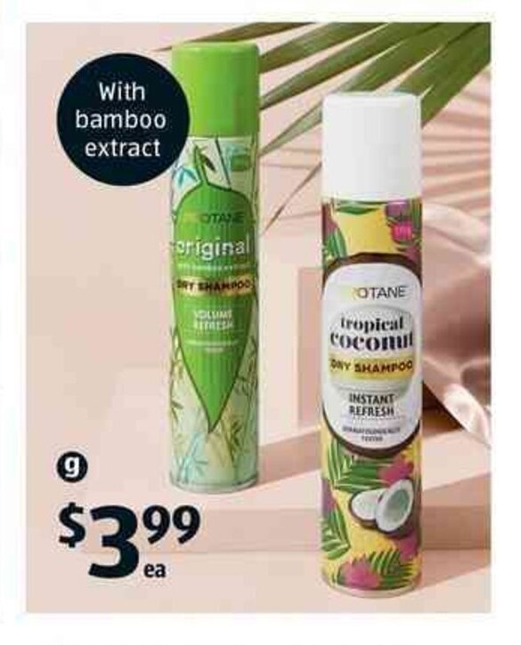 Dry Shampoo 119G offer at ALDI