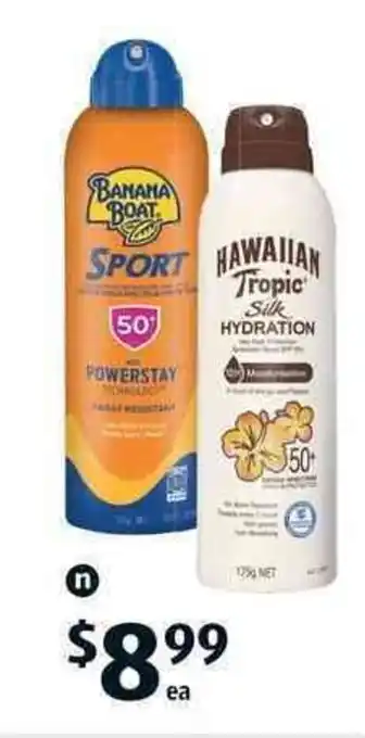 ALDI Sunscreen Spray SPF50+ 175g offer