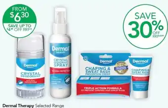 Terry White Dermal Therapy Selected Range offer