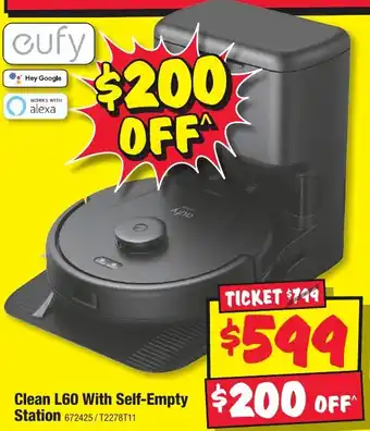 JB Hi-Fi Clean L60 With Self-Empty Station offer