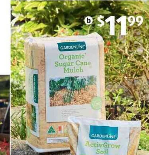 Organic Sugar Cane Mulch offer at ALDI