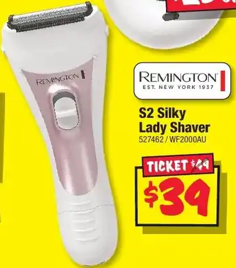 JB Hi-Fi REMINGTON S2 Silky Lady Shaver offer