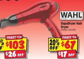 JB Hi-Fi WAHL SupaDryer Hair Dryer offer