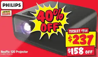 JB Hi-Fi PHILIPS NeoPix 120 Projector offer