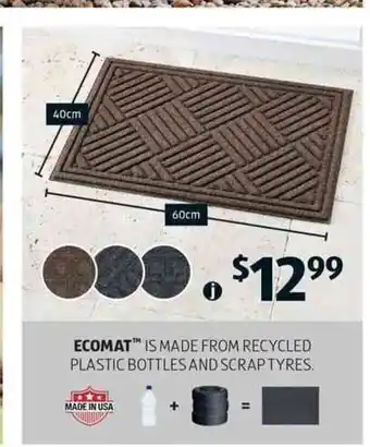 ALDI Ecomat Heavy Duty Door Mat offer