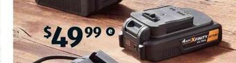 ALDI 20V Battery 4.0AH offer
