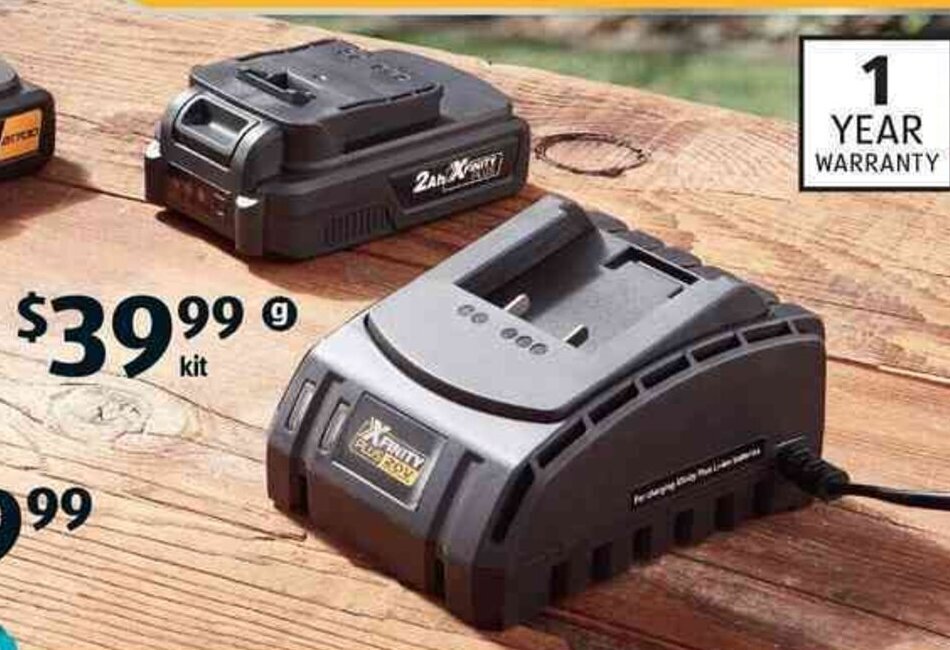 Aldi xfinity best sale 20v battery charger