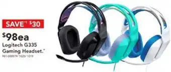 Harvey Norman Logitech G335 Gaming Headset offer