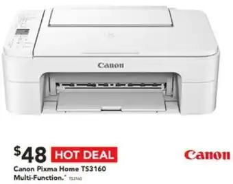 Harvey Norman Canon Pixma Home TS3160 Multi-Function offer