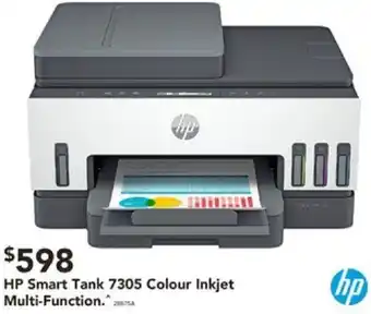 Harvey Norman HP Smart Tank 7305 Colour Inkjet Multi-Function offer