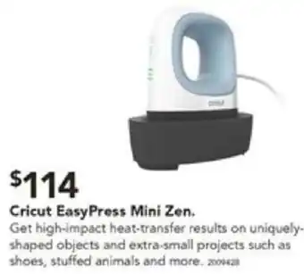 Harvey Norman Cricut EasyPress Mini Zen offer