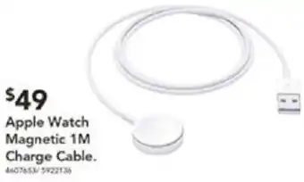 Harvey Norman Apple Watch Magnetic 1M Charge Cable offer