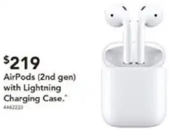 Harvey Norman AirPods (2nd gen) with Lightning Charging Case offer