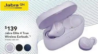 Harvey Norman Jabra Elite 4 True Wireless Earbuds offer