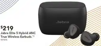 Harvey Norman Jabra Elite 5 Hybrid ANC True Wireless Earbuds offer