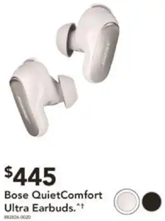 Harvey Norman Bose QuietComfort Ultra Earbuds offer