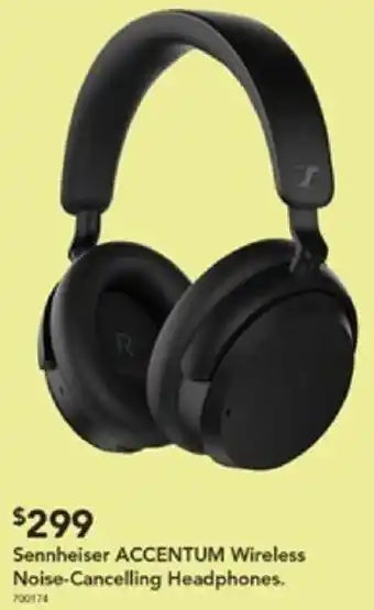 Harvey Norman Sennheiser ACCENTUM Wireless Noise-Cancelling Headphones offer