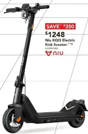 Harvey Norman Niu KQ13 Electric Kick Scooter offer