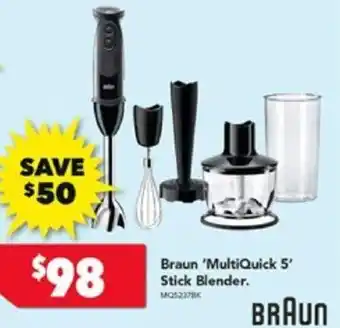 Harvey Norman Braun 'MultiQuick 5' Stick Blender offer