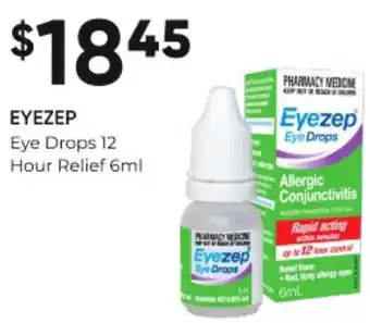 EYEZEP Eye Drops 12 Hour Relief 6ml