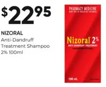 NIZORAL Anti-Dandruff Treatment Shampoo 2% 100ml