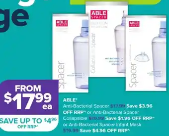 ABLE Anti-Bacterial Spacer