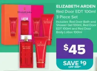 Ramsay Pharmacy ELIZABETH ARDEN Red Door EDT 100ml offer