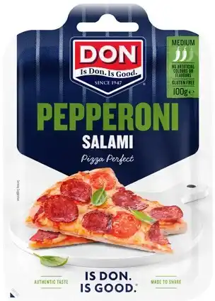 IGA Don Sliced Pepperoni 100g offer