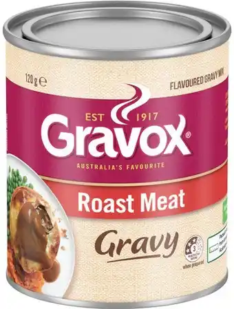 IGA Gravox Gravy or Sauce Mix 120‑140g Selected Varieties offer