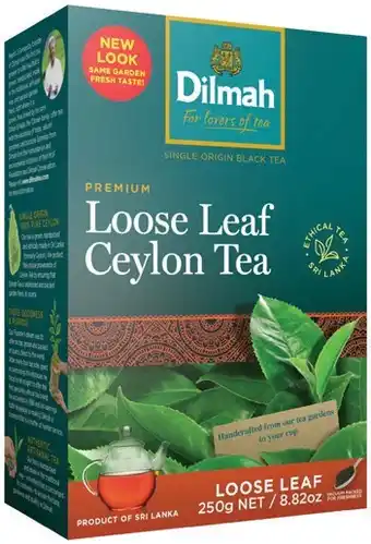 IGA Dilmah Premium Loose Leaf Ceylon Tea 250g offer