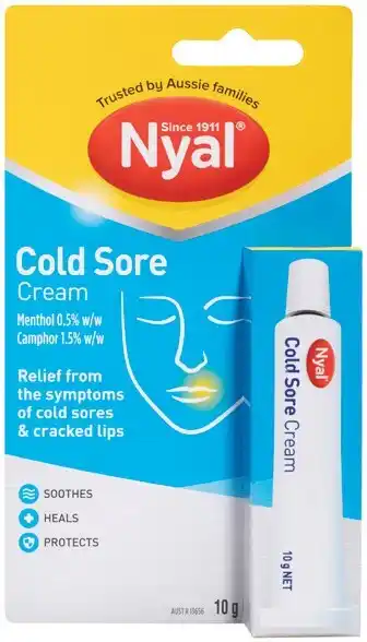 IGA Nyal Cold Sore Cream 10g offer