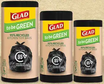 IGA Glad Kitchen Tidy Recycled Tidy Bags offer