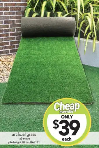 Cheap as Chips artificial grass offer