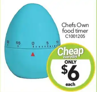 Chefs Own food timer
