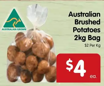 Spar Australian Brushed Potatoes 2kg Bag offer