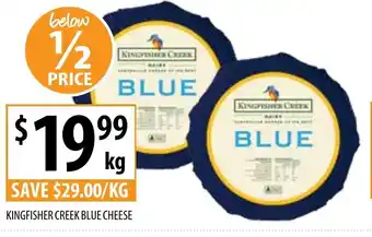 Supabarn KINGFISHER CREEK BLUE CHEESE offer