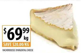 Supabarn VACHEROUSSE D'ARGENTAL CHEESE offer