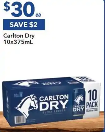 Ritchies Carlton Dry 10x375mL offer