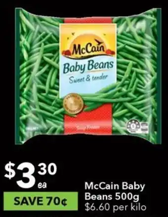 Ritchies McCain Baby Beans 500g offer